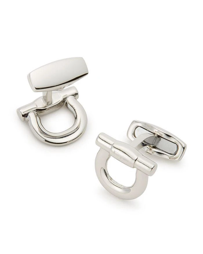 商品Salvatore Ferragamo|Men's Gancini Cufflinks,价格¥2634,第1张图片