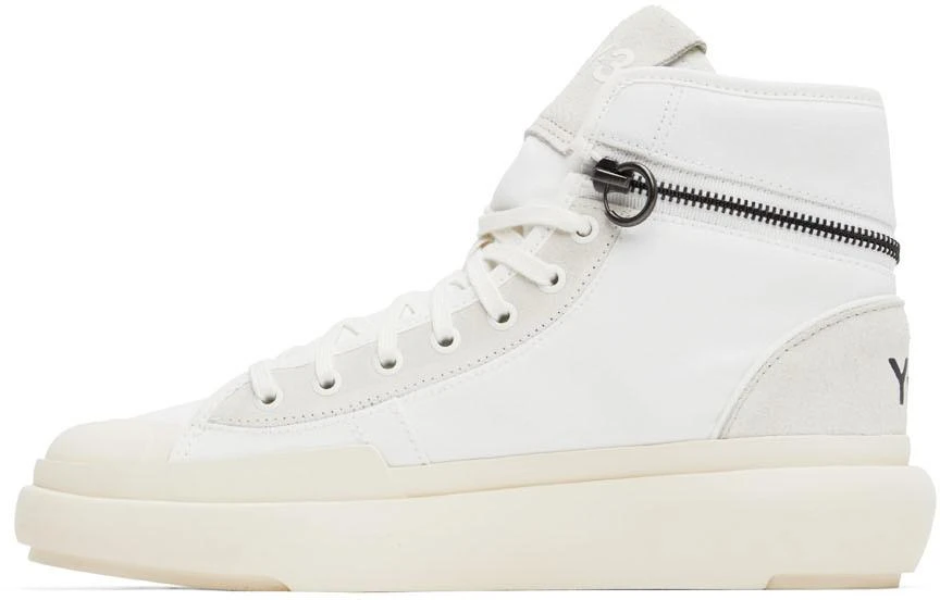 商品Y-3|White Ajatu Court Sneakers,价格¥830,第3张图片详细描述