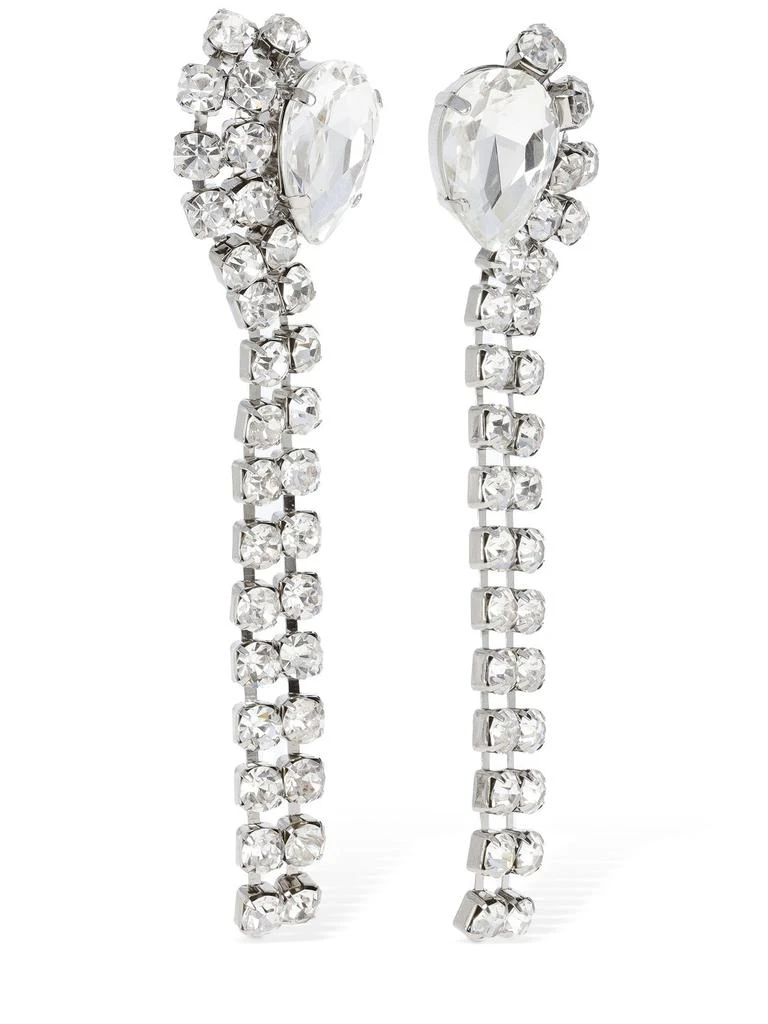 商品Alessandra Rich|Crystal Earrings W/ Fringes,价格¥901,第2张图片详细描述