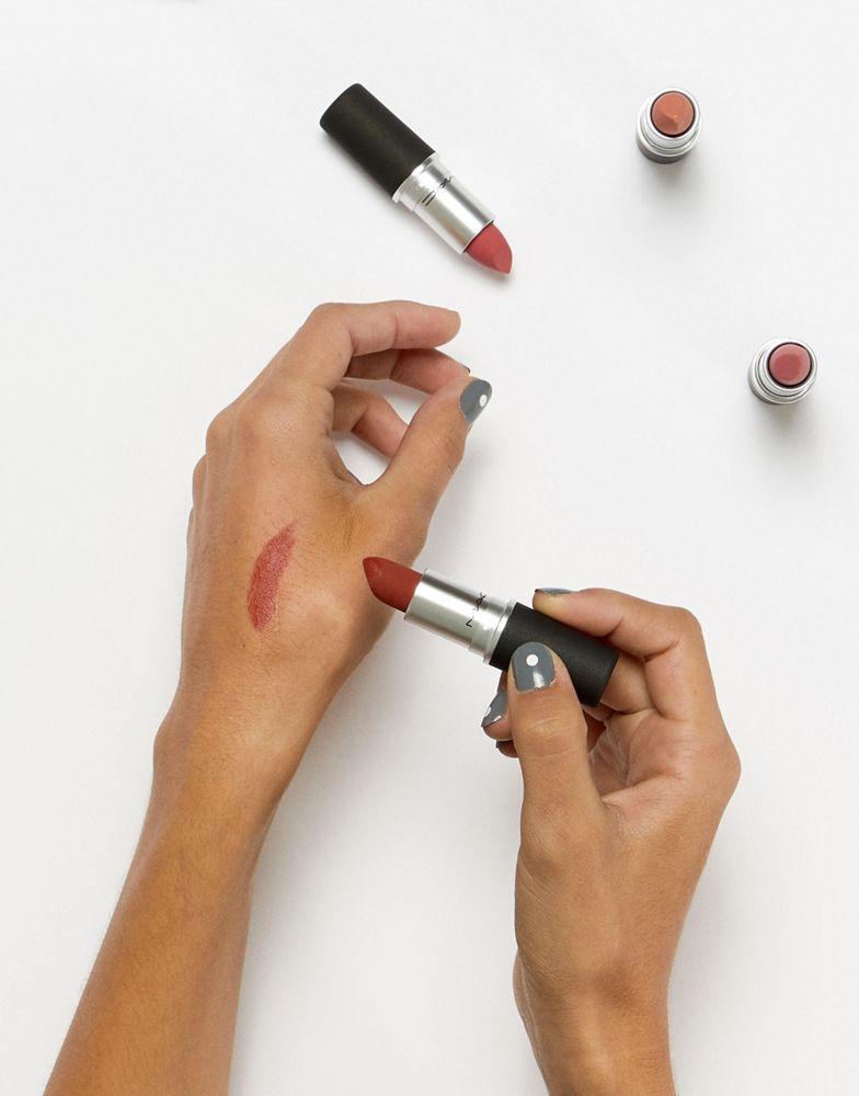 MAC Powder Kiss Lipstick - Devoted To Chili商品第4张图片规格展示