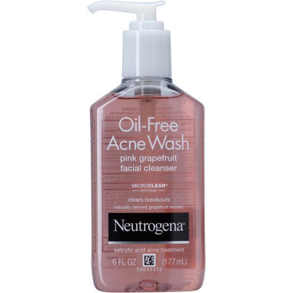 商品Neutrogena|Oil-Free Acne Wash Pink Grapefruit Facial Cleanser,价格¥75,第1张图片