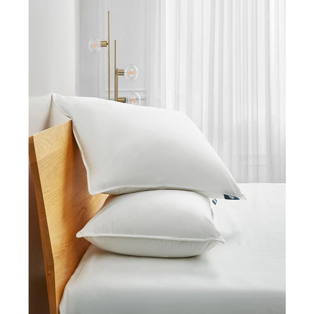 商品Serta|White Goose Feather & Down Fiber Back Sleeper 2-Pack Pillow,价格¥808,第2张图片详细描述