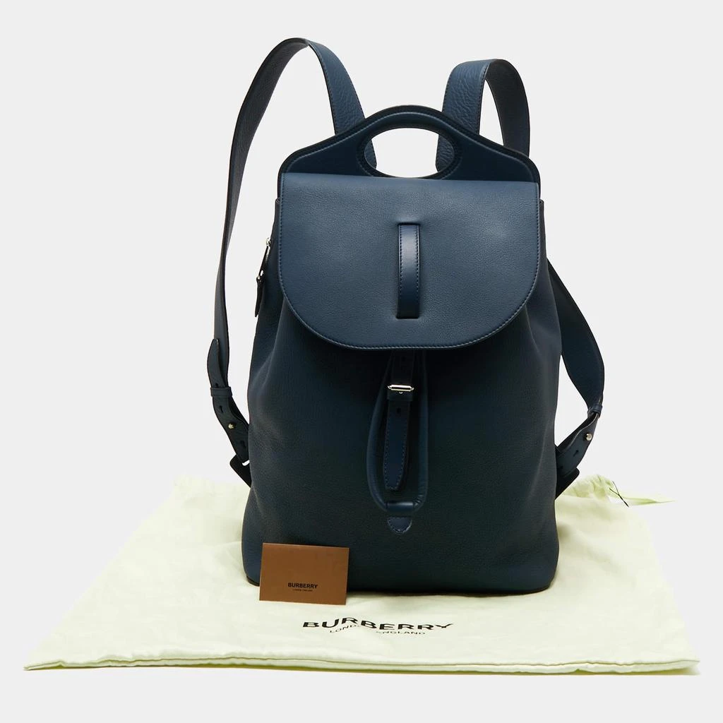 Burberry Blue Leather Pocket Backpack 商品