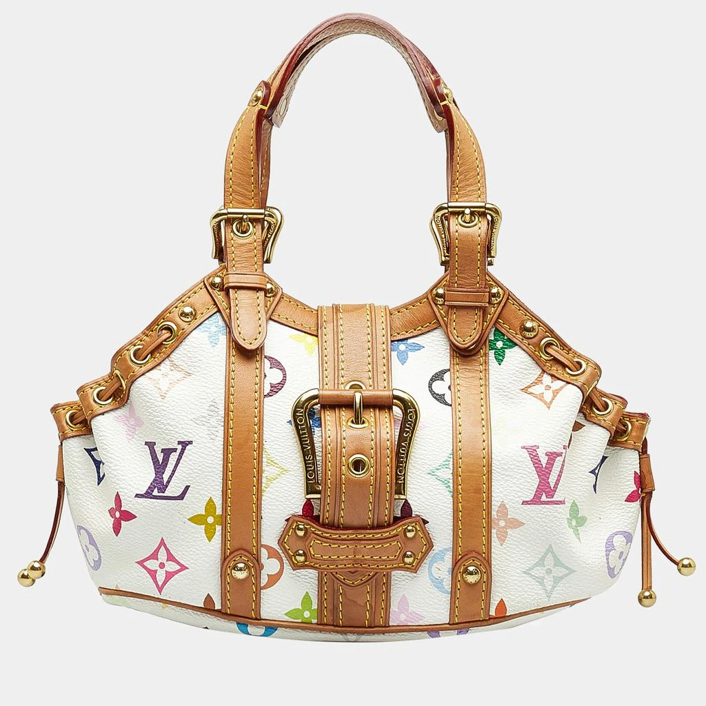 商品[二手商品] Louis Vuitton|Louis Vuitton White Monogram Multicolore Theda PM,价格¥9203,第1张图片