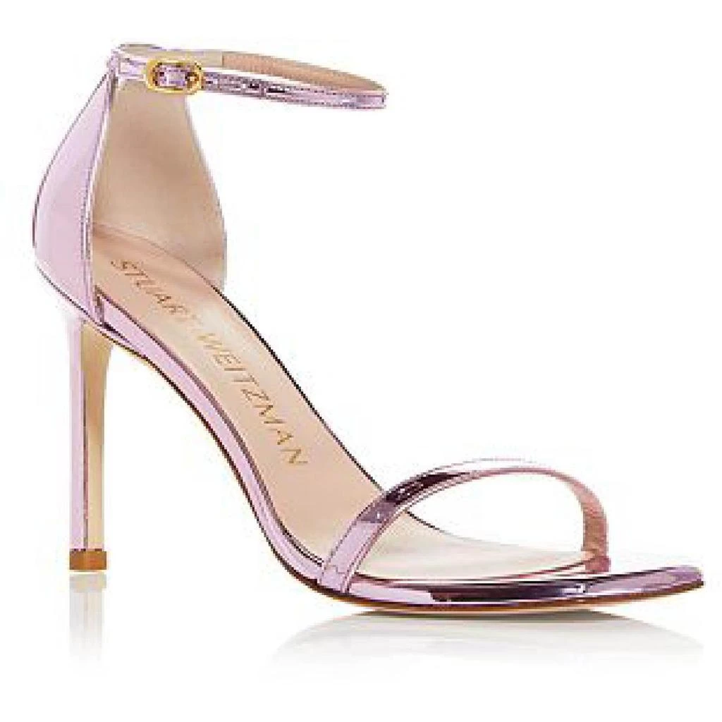 商品Stuart Weitzman|Stuart Weitzman Womens Amelina 95 Leather Ankle Strap Heels,价格¥1346,第1张图片