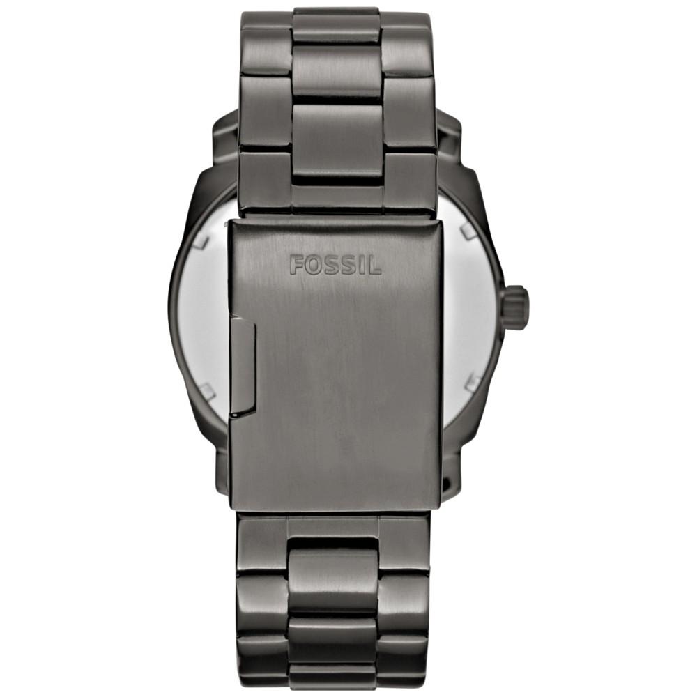 Men's Machine Gray Tone Stainless Steel Bracelet Watch 42mm FS4774商品第3张图片规格展示