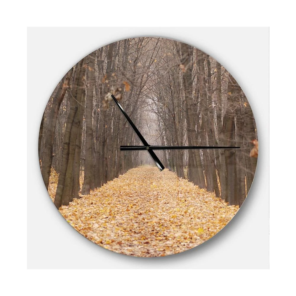 商品Design Art|Designart Oversized Traditional Round Metal Wall Clock,价格¥1223,第1张图片