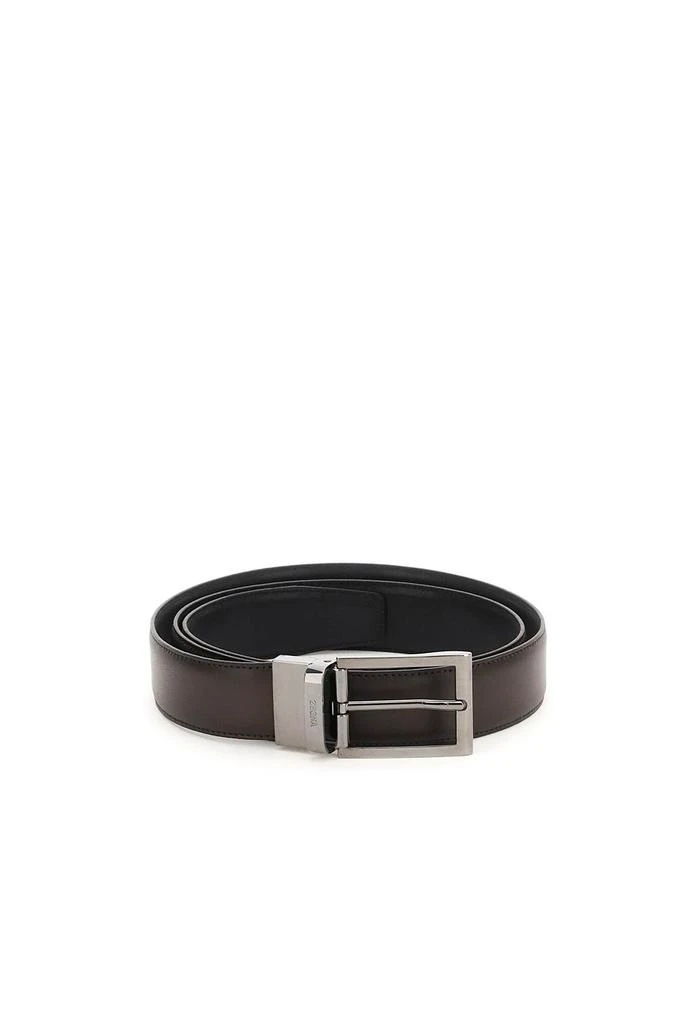 商品Zegna|REVERSIBLE LEATHER BELT,价格¥1341,第1张图片