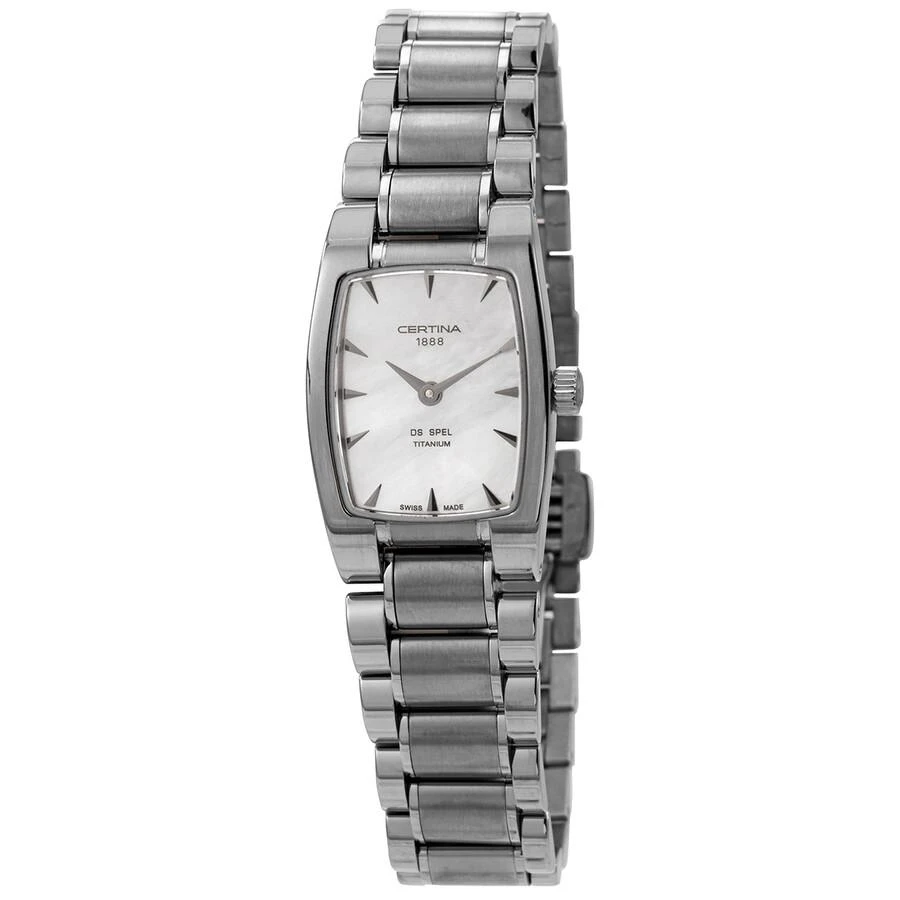 商品Certina|Certina DS Mini Spel Lady Shape Titanium Ladies Watch C0121094411100,价格¥1341,第1张图片