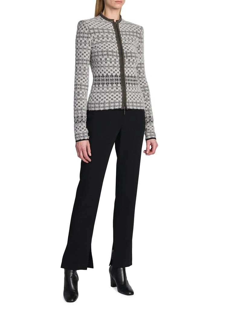 商品Giorgio Armani|Jacquard Knit Zip Jacket,价格¥29972,第2张图片详细描述