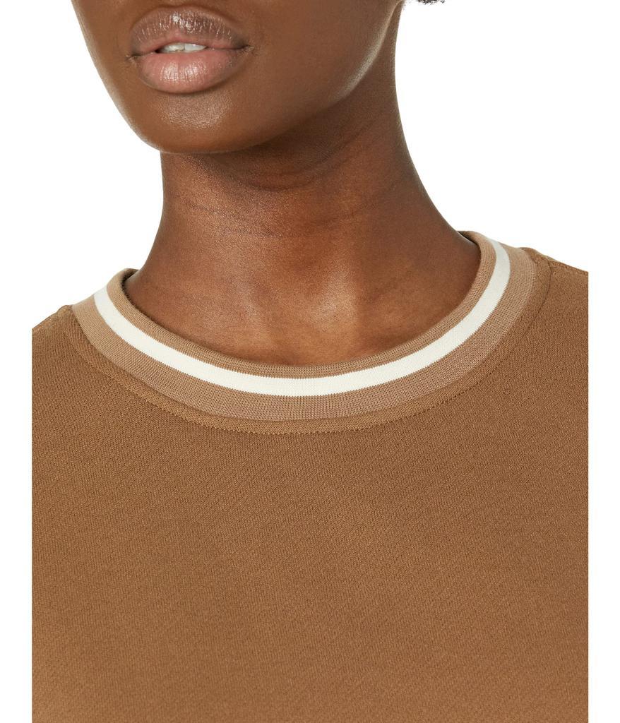 商品Madewell|Foundational Fleece Cropped Classic Sweatshirt,价格¥274,第5张图片详细描述