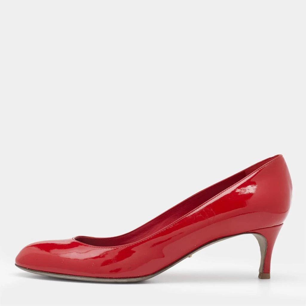 商品[二手商品] Sergio Rossi|Sergio Rossi Red Patent Leather Pumps Size 37,价格¥821,第1张图片