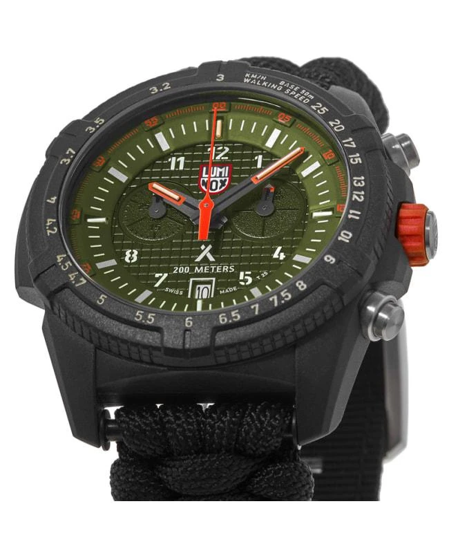商品Luminox|Luminox Land Bear Grylls Limited Edition Green Dial Nylon Strap Men's Watch XB.3797.KM,价格¥3085,第3张图片详细描述