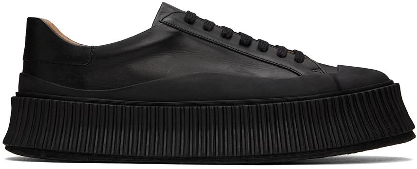 商品Jil Sander|Black Calfskin Sneakers,价格¥2037,第1张图片