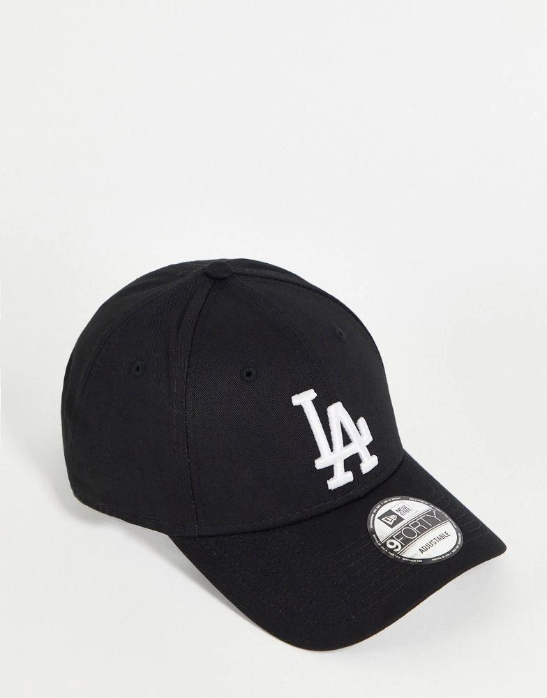 商品New Era|New Era LA Dodgers 9forty cap in black,价格¥222,第1张图片