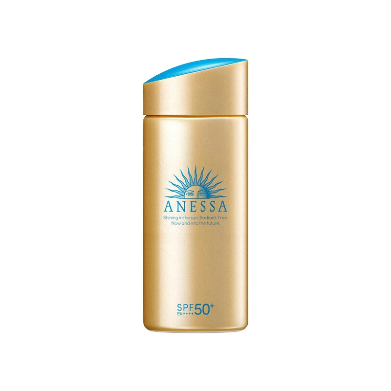 商品[国内直发] ANESSA|安热沙 小金瓶防晒霜 90ml  SPF50+PA++++ 耐晒清爽面部身体可用,价格¥212,第1张图片