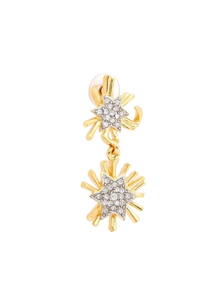 商品Kenneth Jay Lane|Starburst crystal-embellished drop earrings,价格¥1199,第3张图片详细描述