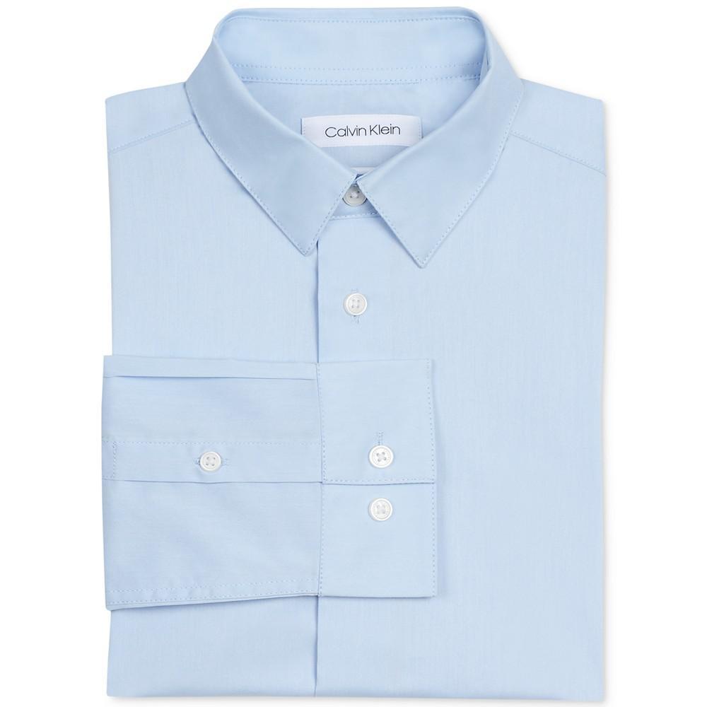 商品Calvin Klein|Little Boys Stretch-Poplin Collared Shirt,价格¥169,第5张图片详细描述
