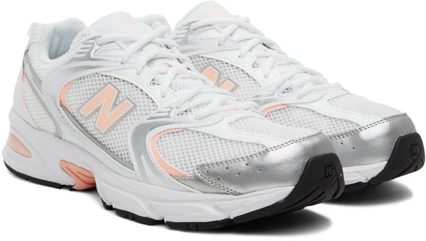 商品New Balance|White 530 Sneakers,价格¥523,第4张图片详细描述