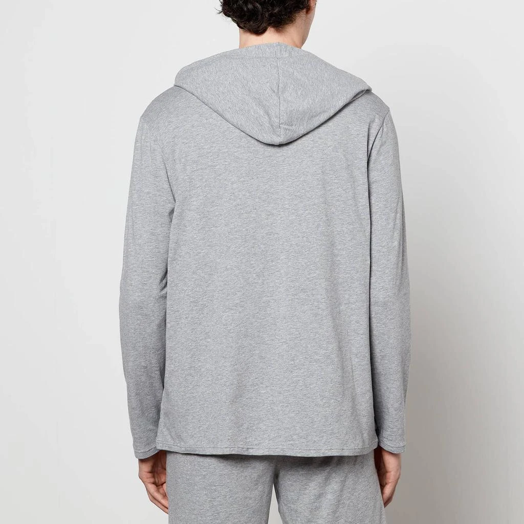 商品Hugo Boss|BOSS Bodywear Men's Identity Hooded Long Sleeve Top - Medium Grey,价格¥169,第2张图片详细描述