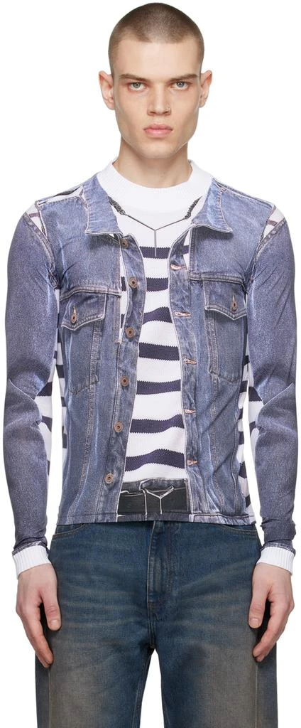 商品Y/Project|Blue Jean Paul Gaultier Edition T-Shirt,价格¥3256,第1张图片