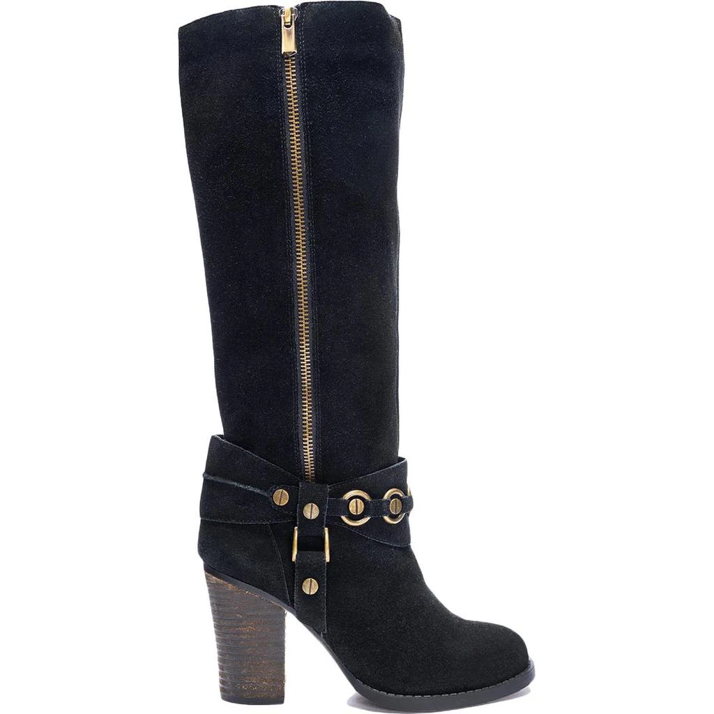 商品Chinese Laundry|Chinese Laundry Womens Backstreet Leather Round Toe Mid-Calf Boots,价格¥122,第2张图片详细描述