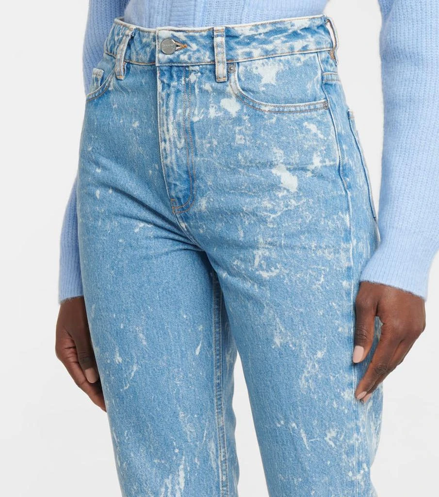 商品Ganni|Betzy high-rise flared jeans,价格¥545,第4张图片详细描述
