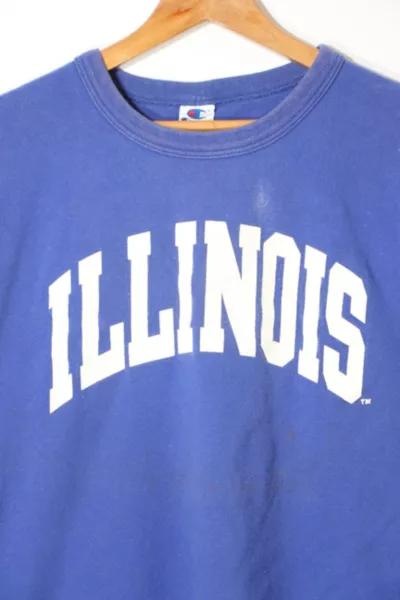 Vintage Champion University of Illinois T-shirt Made in USA商品第2张图片规格展示