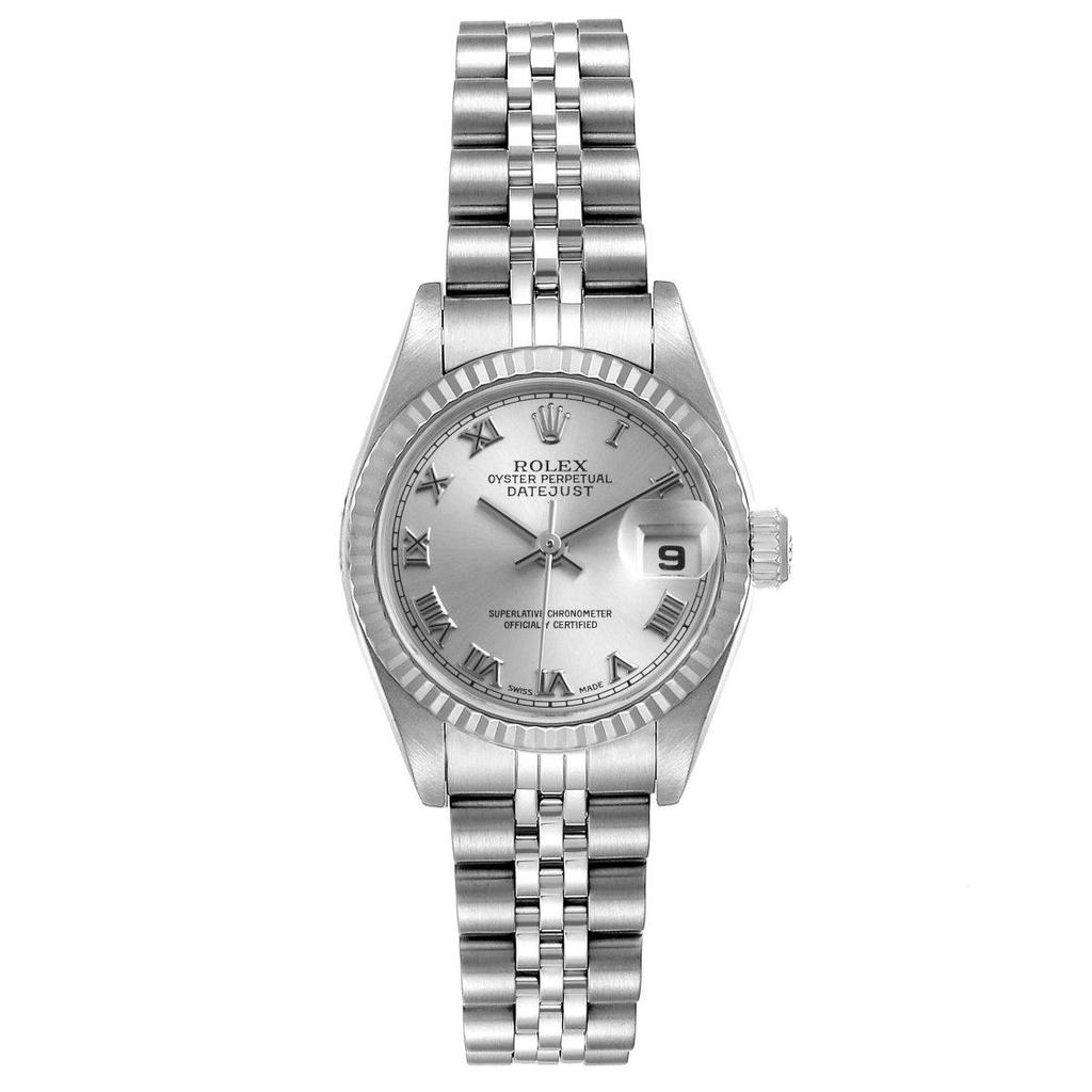 Datejust Steel White Gold Silver Dial Ladies Watch 79174商品第1张图片规格展示