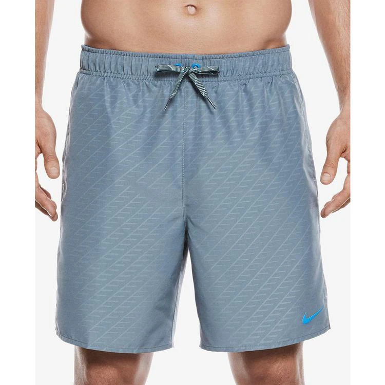 商品NIKE|Men's Embossed Volley Swim Trunks,7",价格¥79,第1张图片