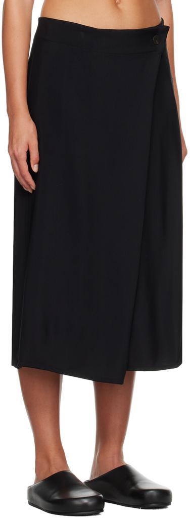 商品Studio Nicholson|Black Eyre Midi Skirt,价格¥2179,第2张图片详细描述