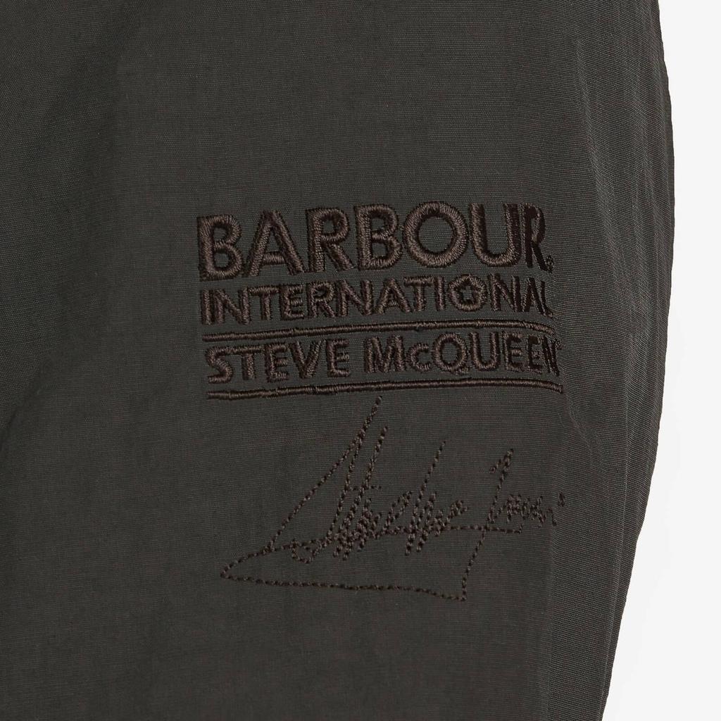 Barbour International x Steve McQueen Rectifier Harrington Casual Cotton-Blend Jacket商品第5张图片规格展示
