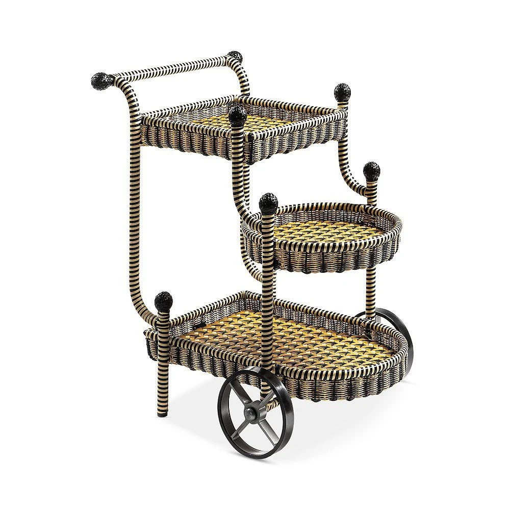 商品MacKenzie-Childs|Courtyard Bar Cart,价格¥14918,第1张图片