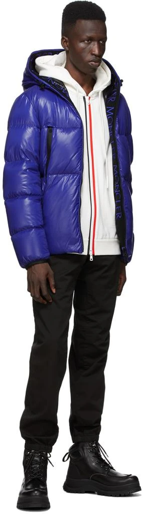 商品Moncler|Blue Down Baronnies Jacket,价格¥14306,第4张图片详细描述