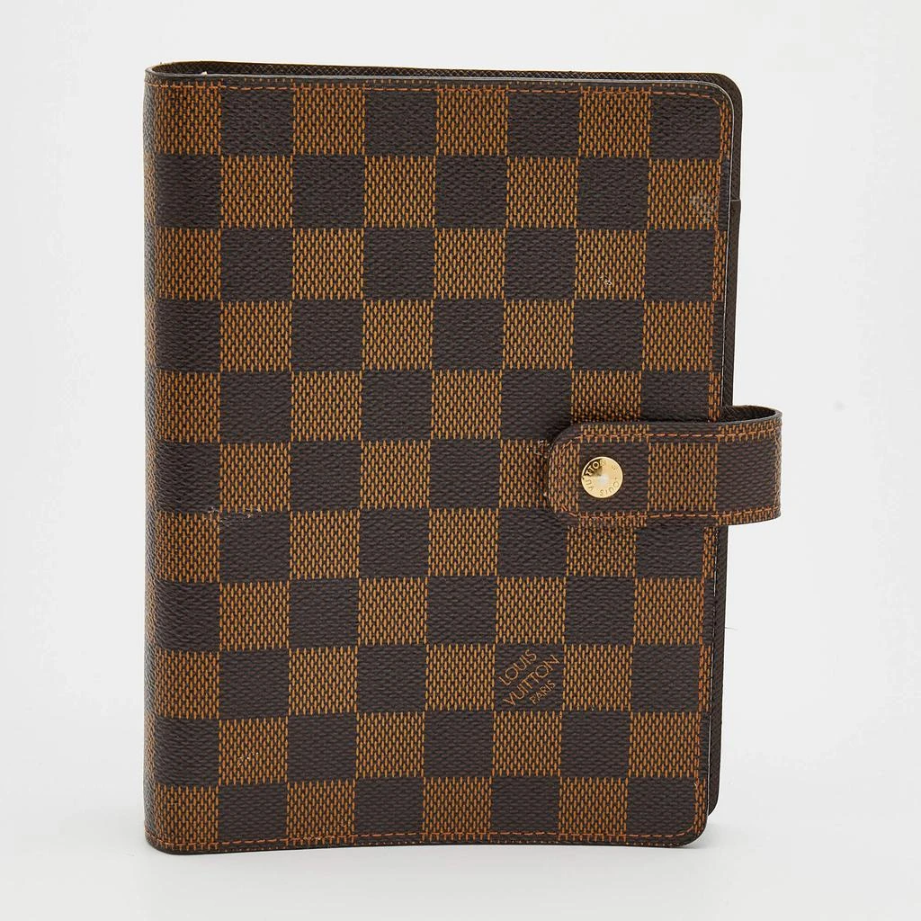 商品[二手商品] Louis Vuitton|Louis Vuitton Damier Ebene Canvas Small Ring Agenda,价格¥3211,第1张图片