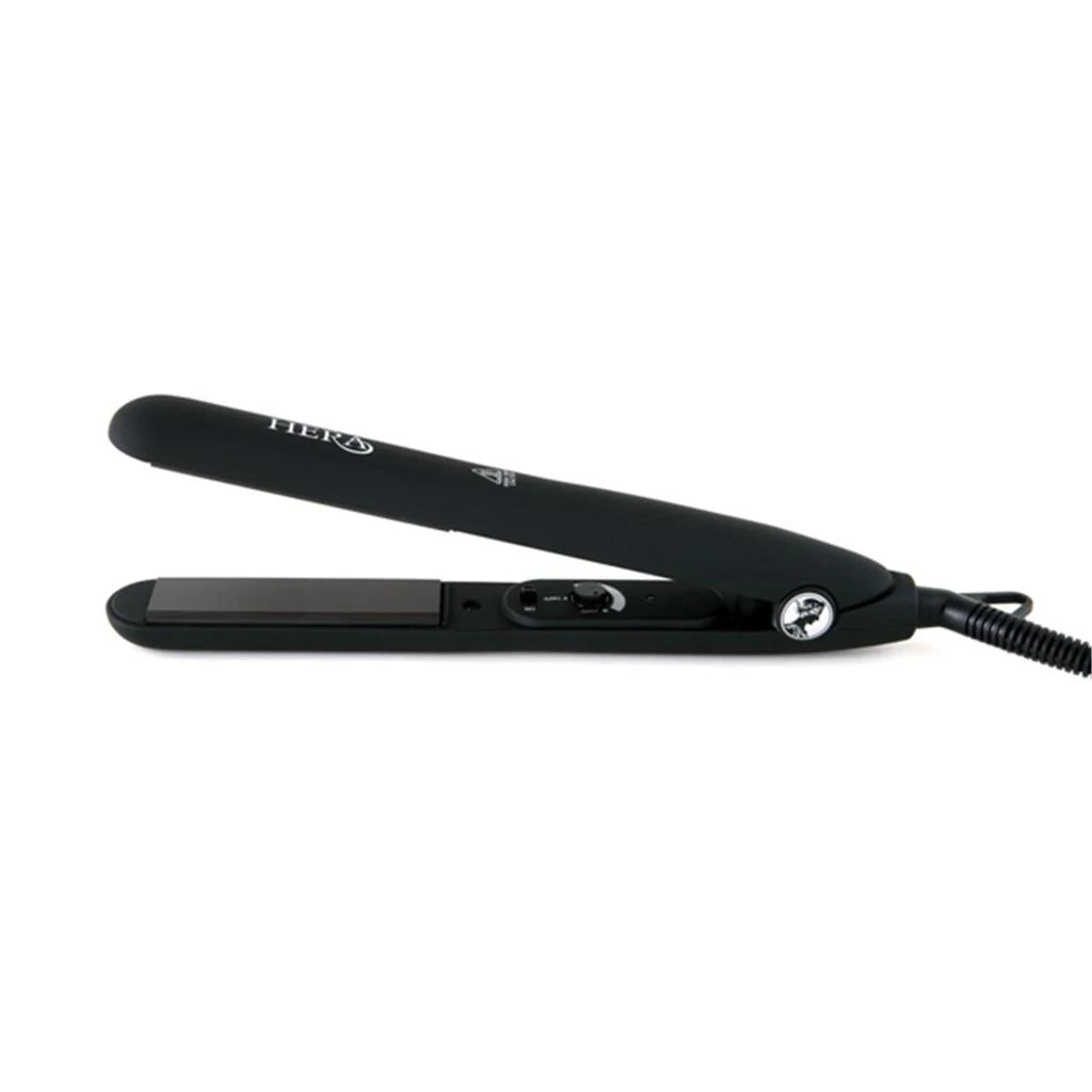 商品HERA LIGHTING|HERA CI-Black 1 in. Ceramic Iron Coated Straightener, Black,价格¥293,第1张图片