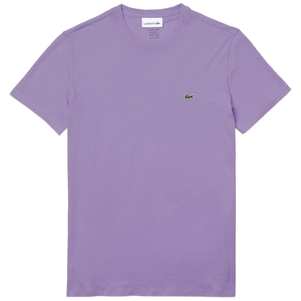 Lacoste Pima Cotton T-Shirt TH6709 - Neva Purple商品第1张图片规格展示