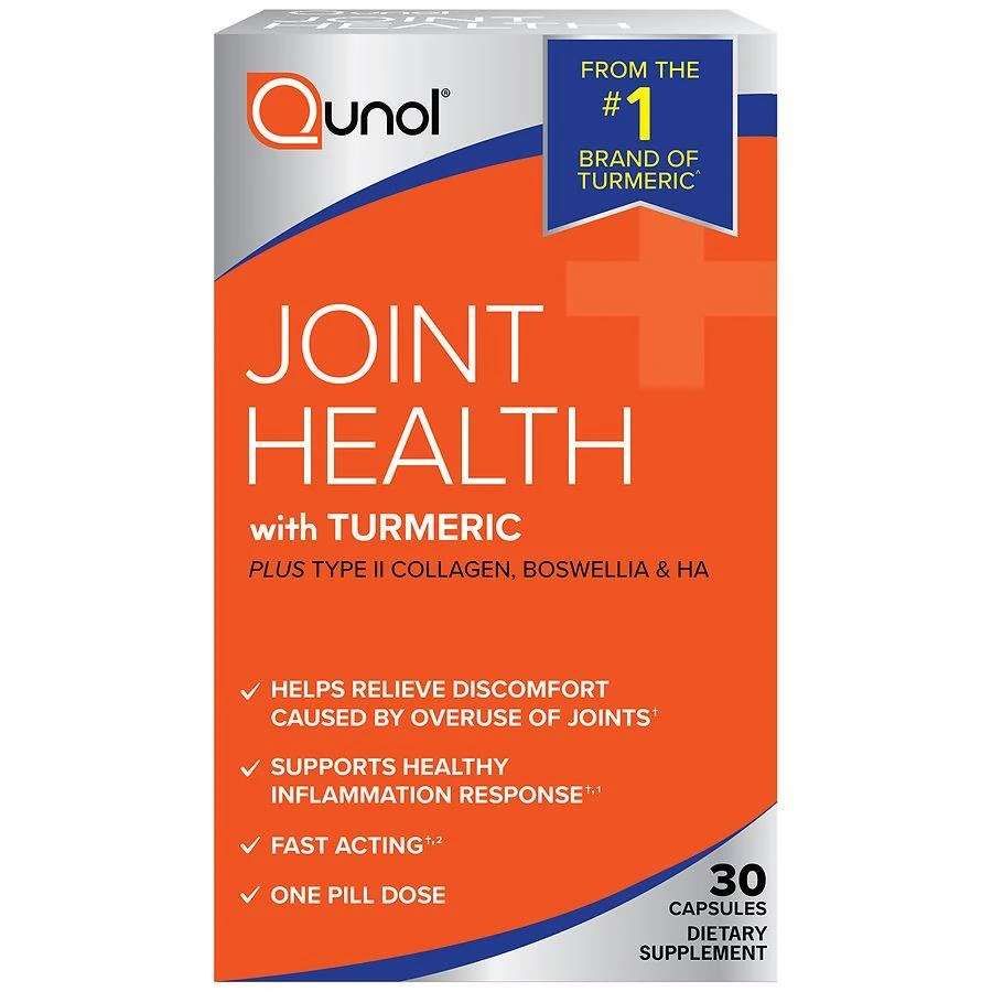 商品Qunol|Joint Health with Turmeric Capsules,价格¥336,第1张图片