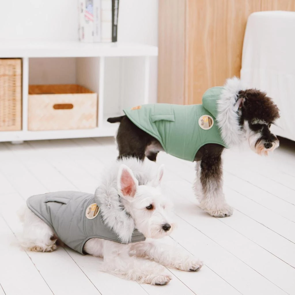 商品Touchdog|'Eskimo-Swag' Duck-Down Parka Dog Coat,价格¥340,第3张图片详细描述