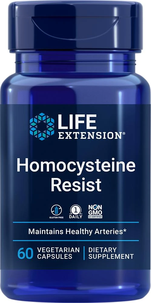 商品Life Extension|Life Extension Homocysteine Resist (60 vegetarian capsules),价格¥143,第1张图片