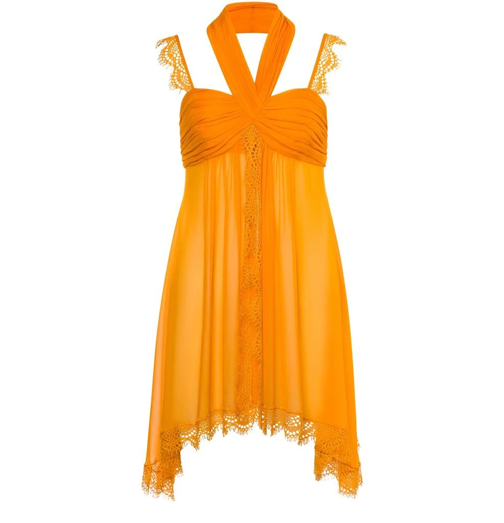 商品Alberta Ferretti|有机雪纺花边上衣,价格¥4961,第1张图片