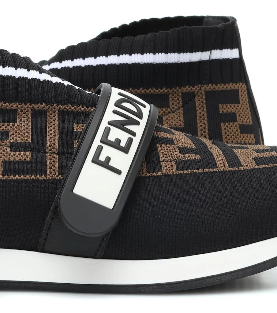 商品Fendi|FF jacquard sneakers,价格¥2334,第5张图片详细描述