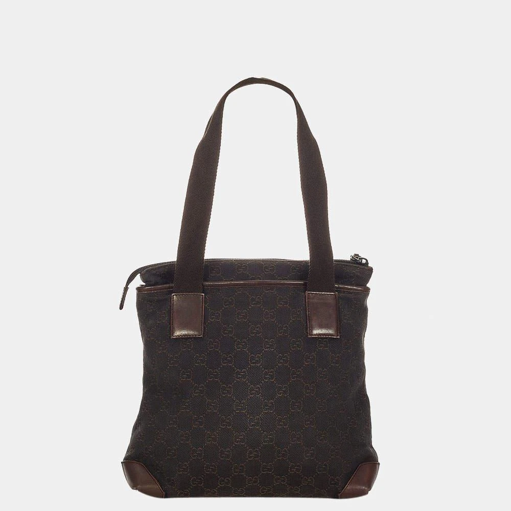 商品[二手商品] Gucci|Gucci Black GG Canvas Shoulder Bag,价格¥3007,第3张图片详细描述