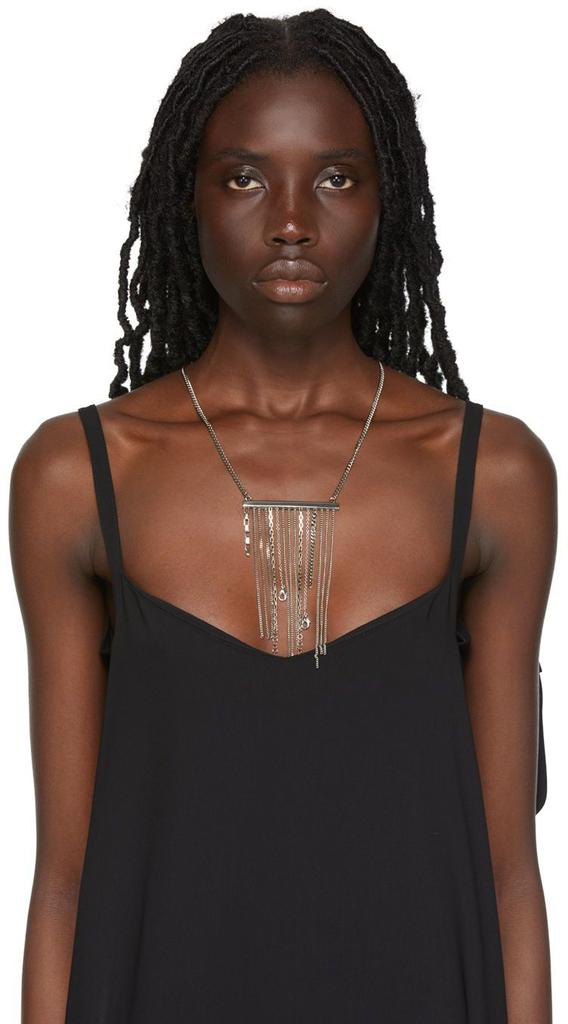 Silver Fringe Necklace商品第3张图片规格展示