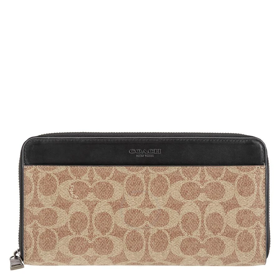 商品Coach|Signature Canvas Travel Wallet,价格¥473,第1张图片