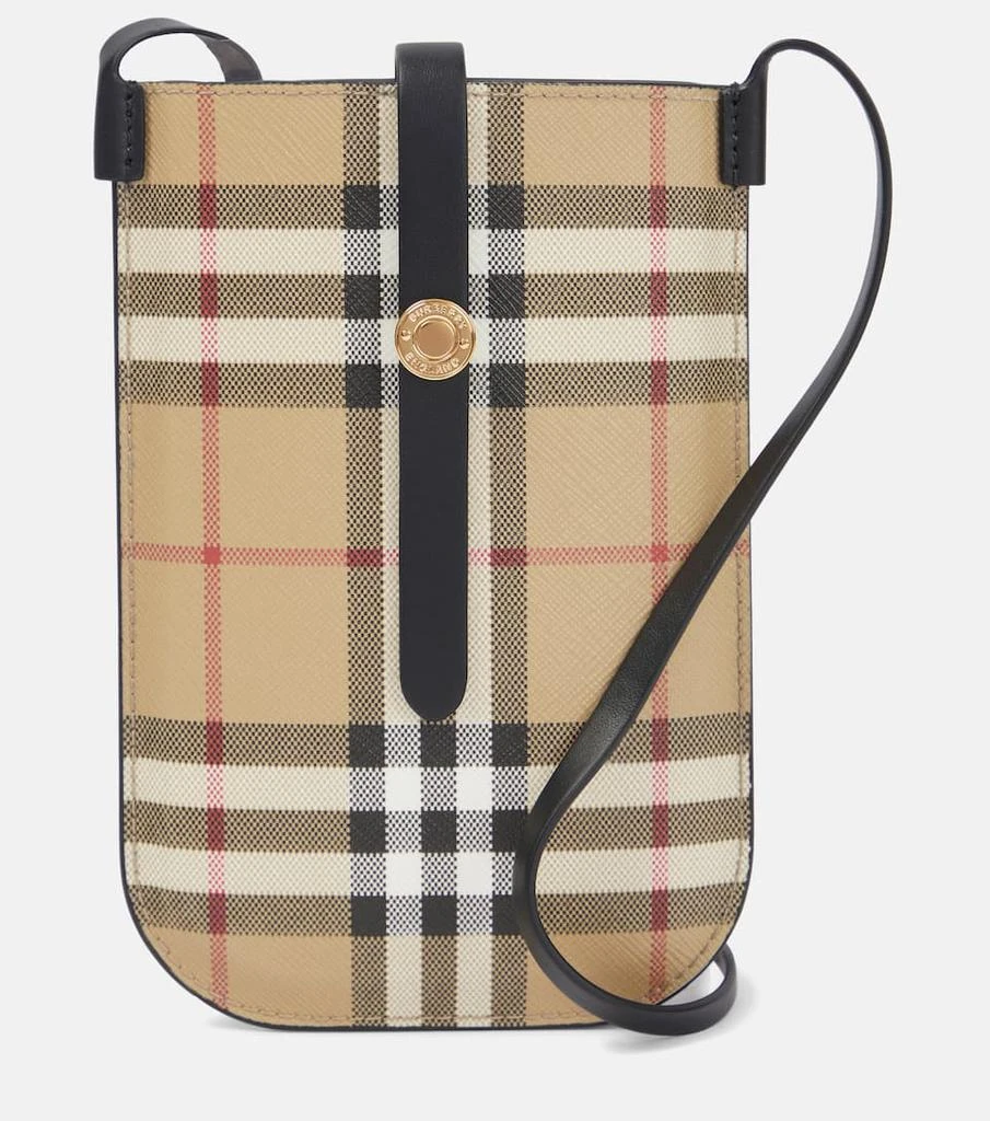 商品Burberry|Vintage Check phone pouch,价格¥4164,第1张图片