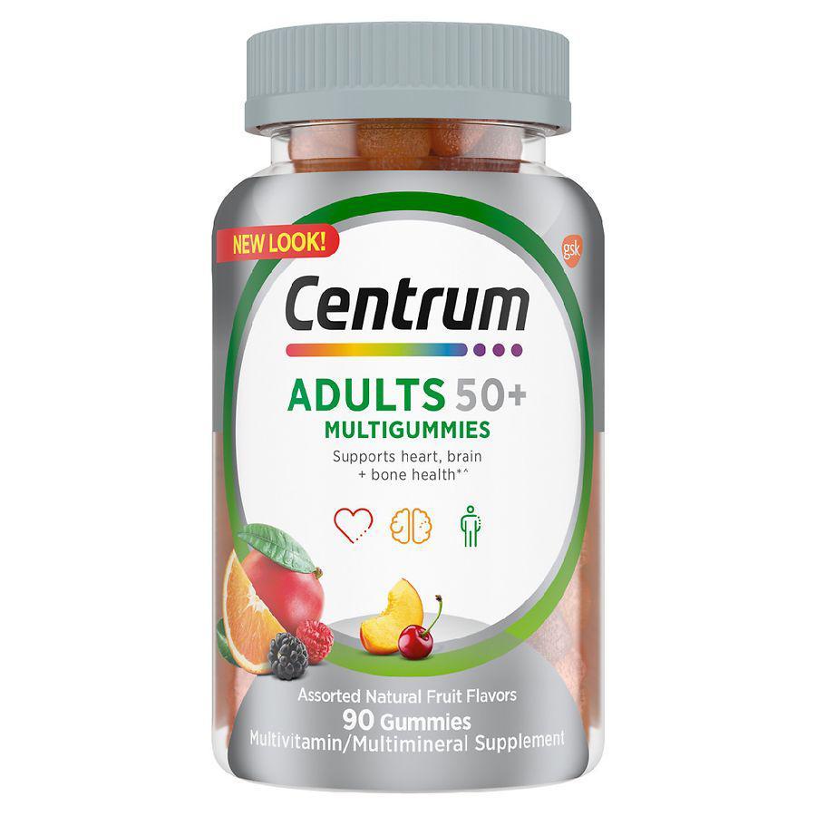 商品Centrum|多种维生素/多种矿物质软糖 适用年龄50+水果味,价格¥93,第1张图片