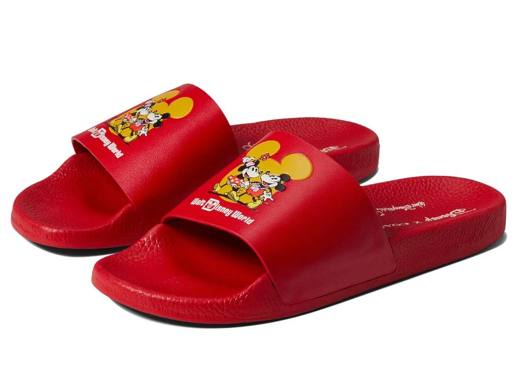 商品Coach|Disney Parks Mickey and Minnie Motif Sports Slide,价格¥665,第1张图片