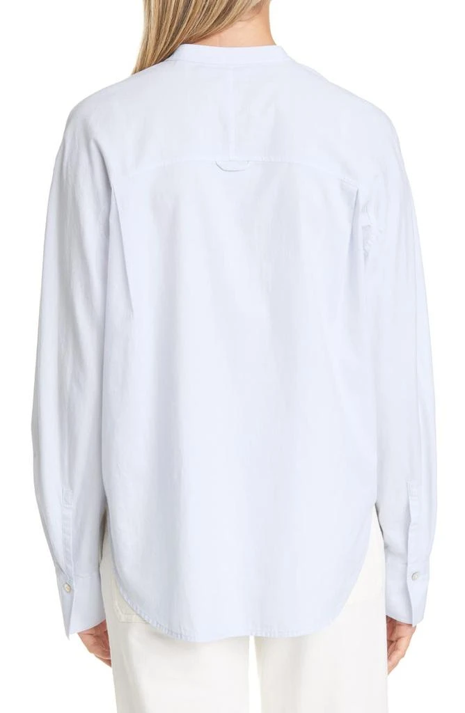 商品Vince|Cotton & Silk Long Sleeve Button-Up Shirt,价格¥581,第2张图片详细描述