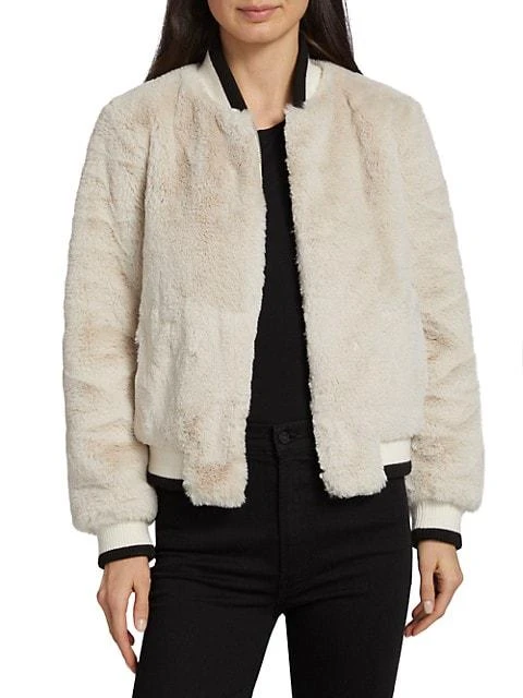 商品ENA PELLY|Core Essential Faux Fur Bomber Jacket,价格¥541,第3张图片详细描述